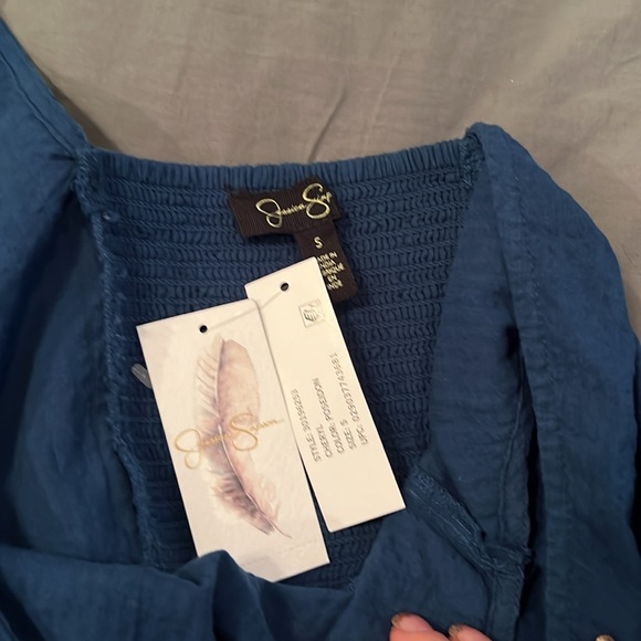 NWT Blue Maxi Dress size small - Picture 5 of 6